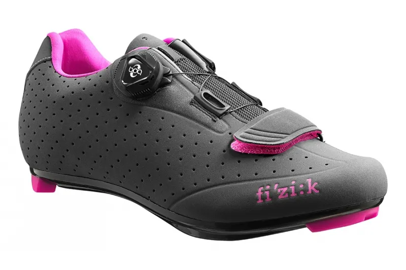 Fizik R5 Boa Womens Road Shoes Anthracite/Pink Size 36-1