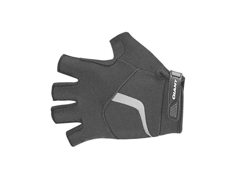 Giant Rival Short Finger Cycling Glove in Black