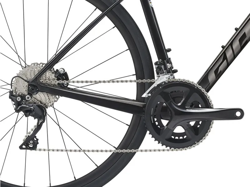 2021 Giant Defy Advanced 2 Road Bike in Black-3