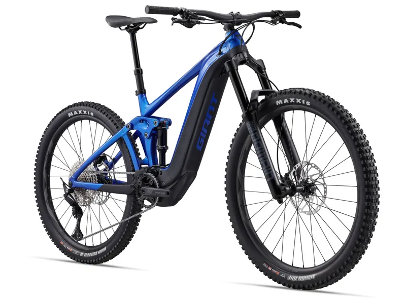 Giant Reign E+ 3 Electric Mountain Bike in Cobalt-1