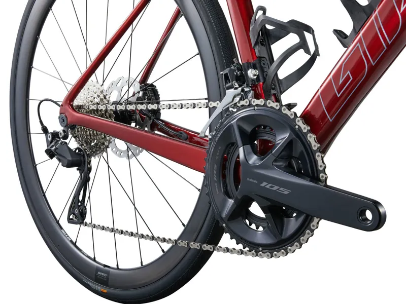 2024 Giant Defy Advanced Pro 2 Mens Road Bike in Black/Red-5