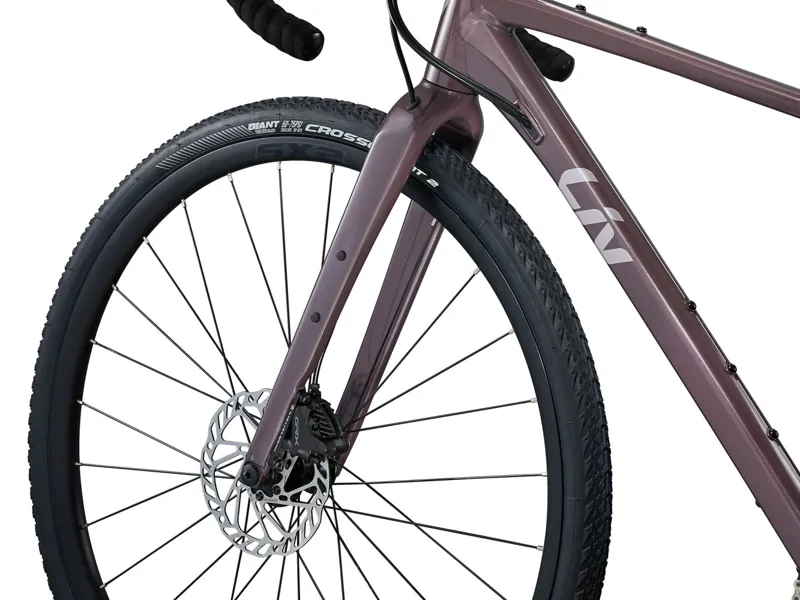 2024 Liv Devote 1 Womens Gravel Bike in Purple-3
