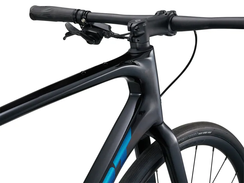 2024 Giant FastRoad Advanced 1 Hybrid Bike in Black-2