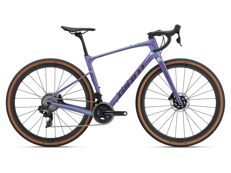 2024 Giant Revolt Advanced Pro 0 Mens Gravel Bike In Purple Medium