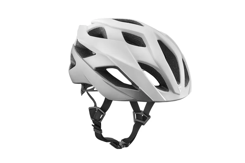 Rev Elite Mips Matte White/Silver White Helmet-1