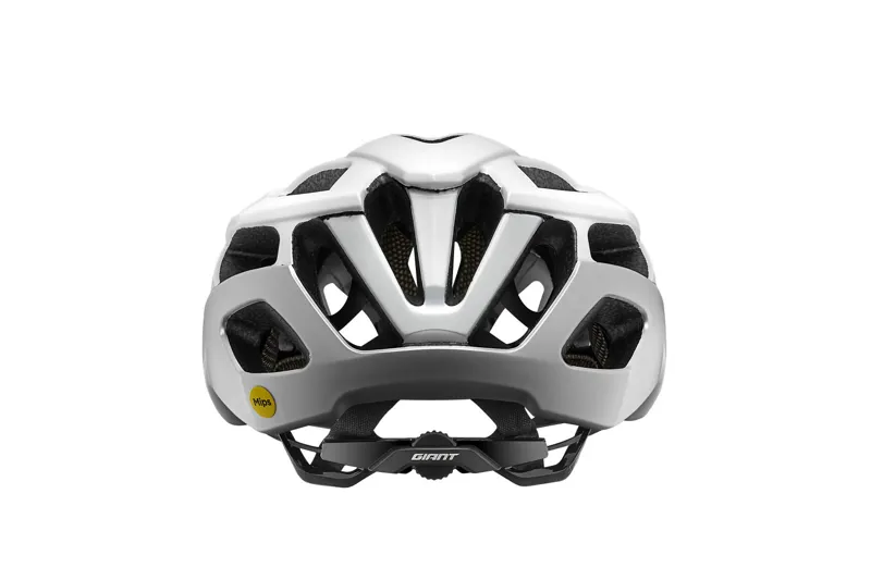 Rev Elite Mips Matte White/Silver White Helmet-5