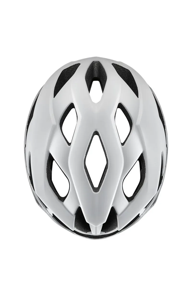 Rev Elite Mips Matte White/Silver White Helmet-3