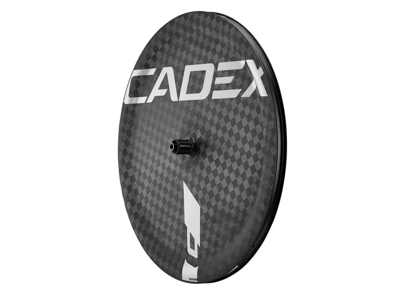 Cadex Aero Disc Tubeless Disc Brake Rear Wheel in Black-1