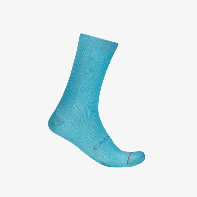 Castelli Espresso 18 Socks in Neon Cobalt
