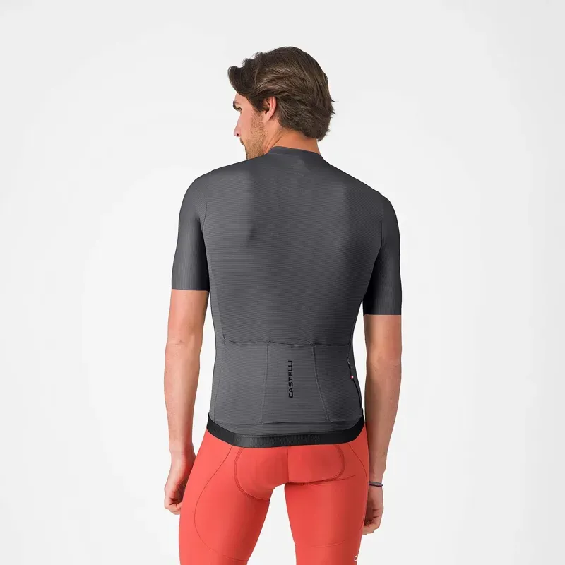 Castelli Espresso 2 Jersey in Smoky Grey-1