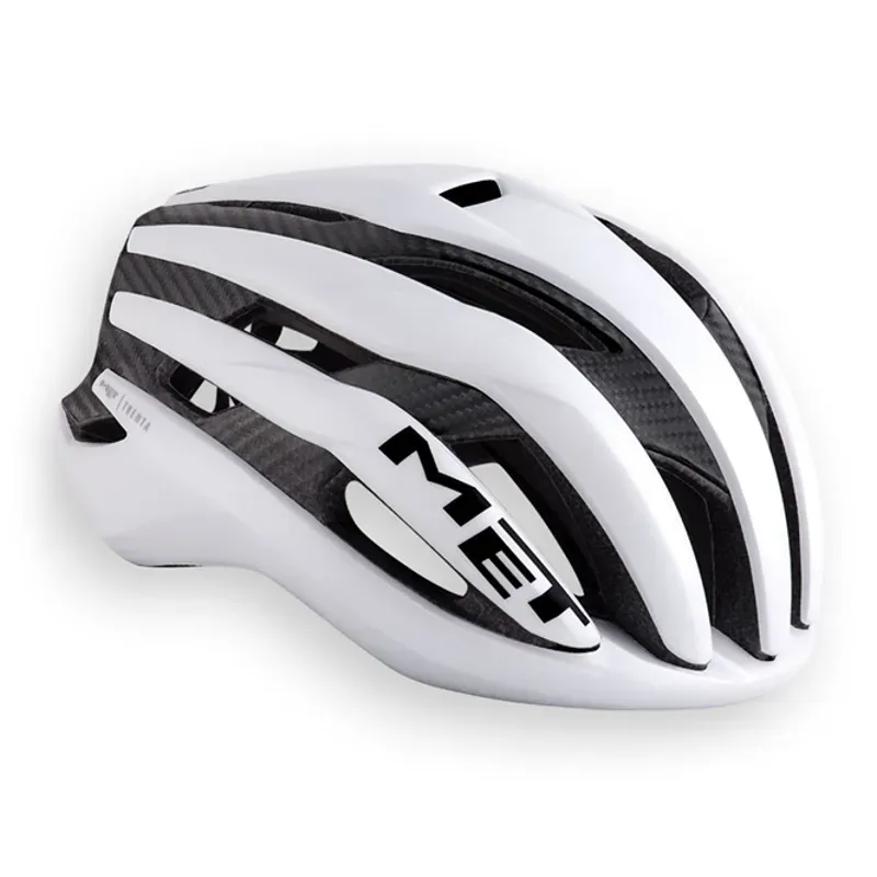 MET Trenta MIPS Helmet in White/Black