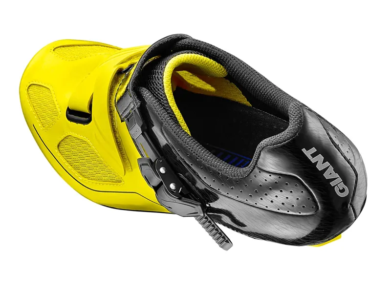 2018 Giant Phase Composite Road Shoe in Yellow-2