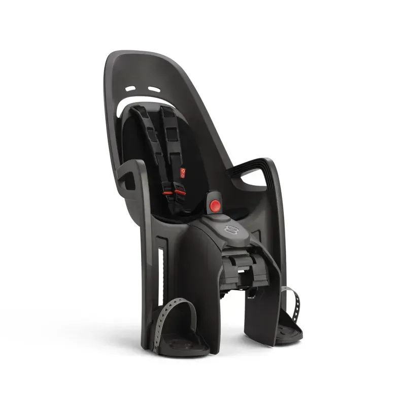 Hamax Zenith Child Bike Seat With Carrier Adapter In Grey/Black