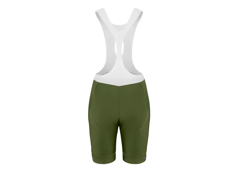 Liv Vantage Bib Shorts in Dried Matcha Green
