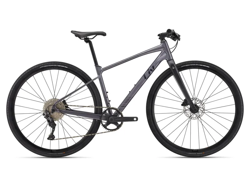 2024 Liv Thrive 1 Womens Hybrid Bike in Grey