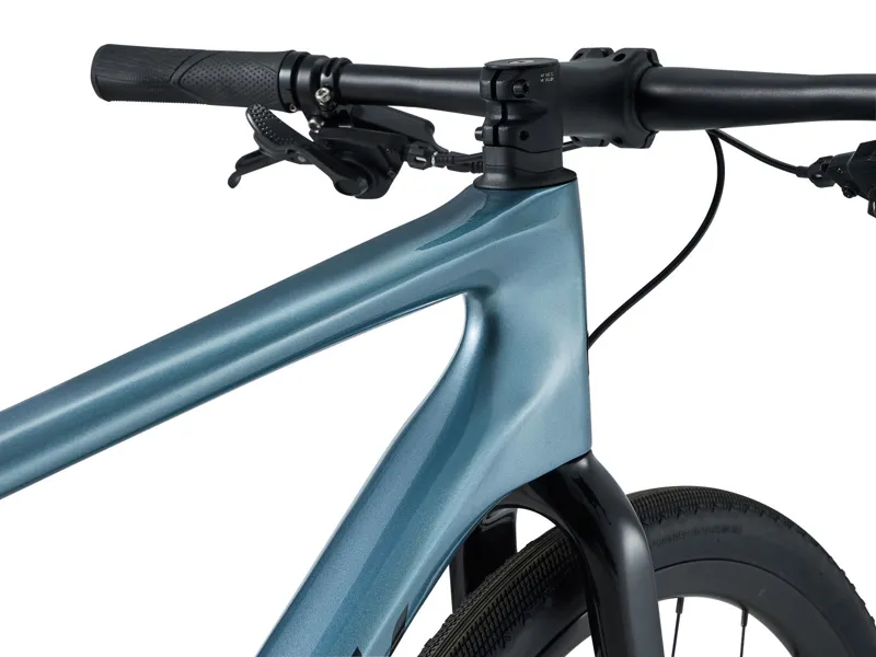 2024 Liv Thrive Advanced 1 Womens Hybrid Bike in Blue-3