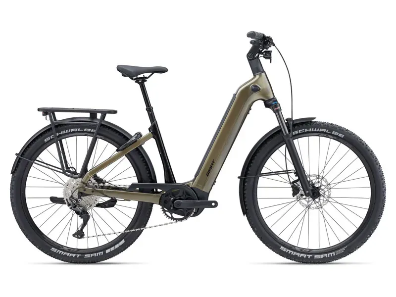 2024 Giant AnyTour X E+ 3 Electric Hybrid Bike In Brown