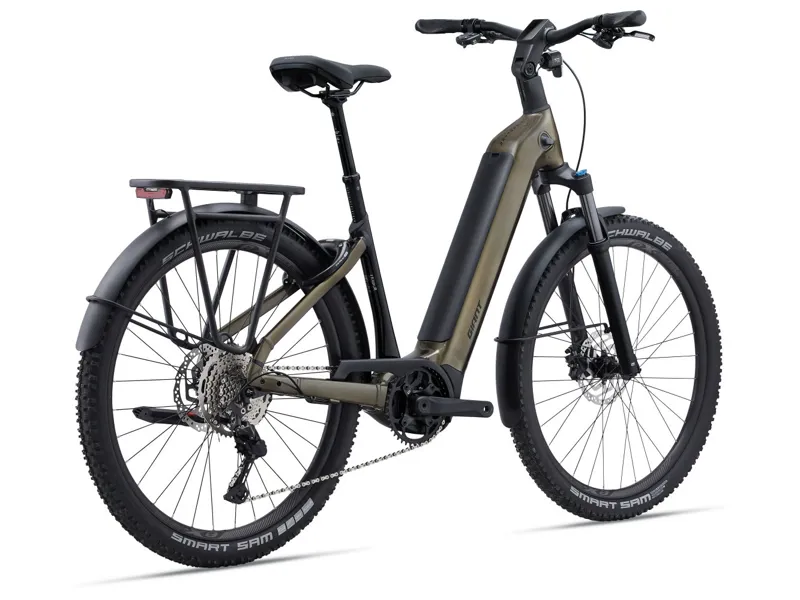 2024 Giant AnyTour X E+ 3 Electric Hybrid Bike In Brown-1