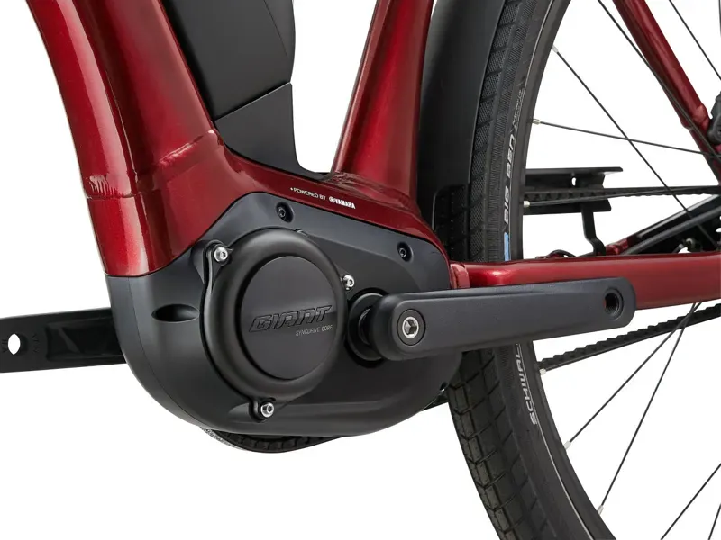 2024 Giant Expression E+ 0 Electric Hybrid Bike Bike In Red-2
