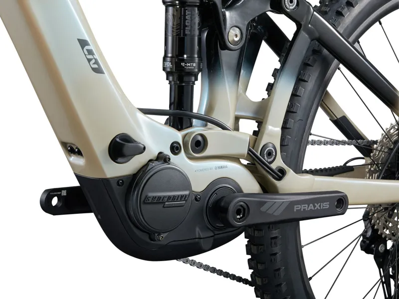 2024 Liv Intrigue X Advanced E+ EL 3 E-Mountain Bike in Silver-4