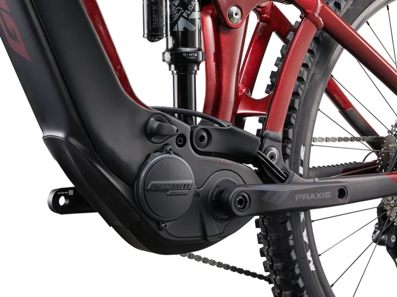 2024 Giant Reign E 2 Mens Electric Mountain Bike in Red