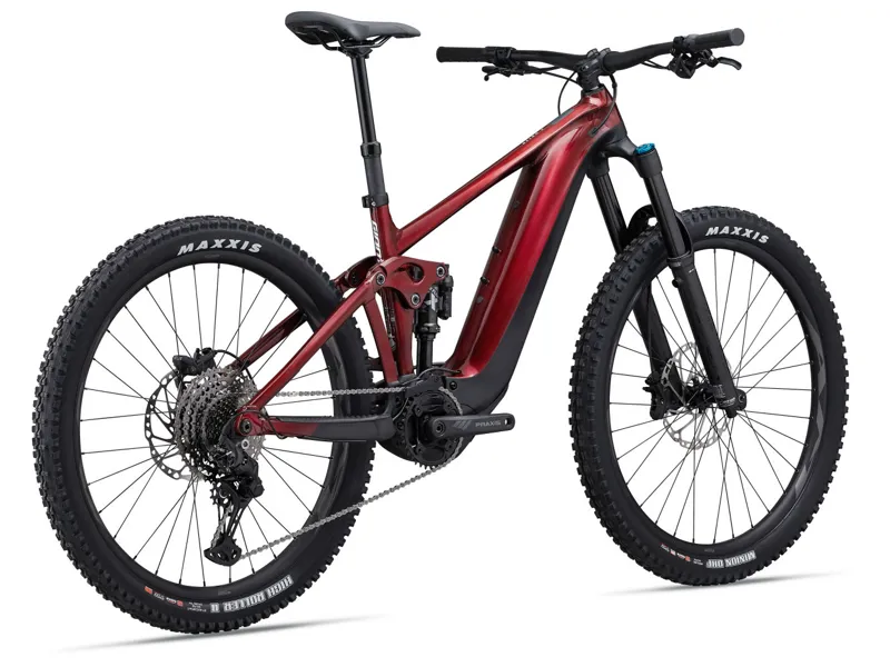 2024 Giant Reign E+ 2 Mens Electric Mountain Bike in Red-1