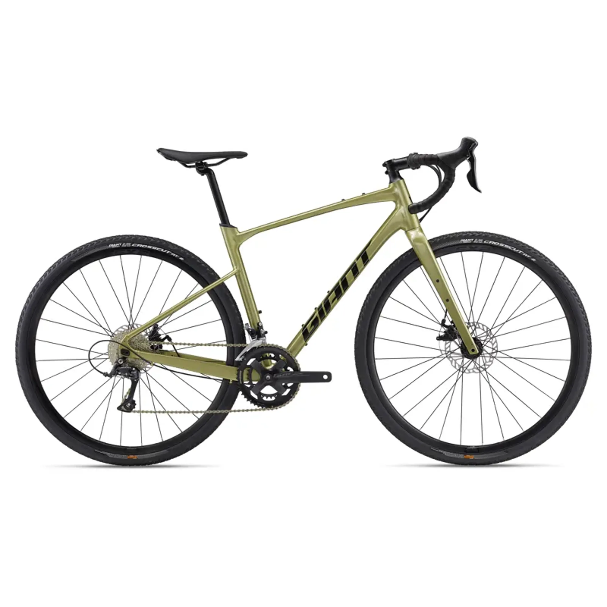 2024 Giant Revolt Mens Gravel Bike in Green - Main Image