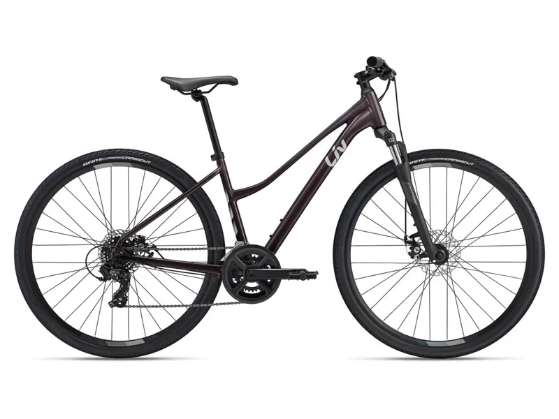 2024 Liv Rove Womens Hybrid Bike In Purple