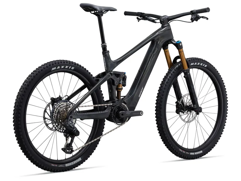 2024 Giant Trance X Advanced E+ Elite 1 E-Mountain Bike in Black-1