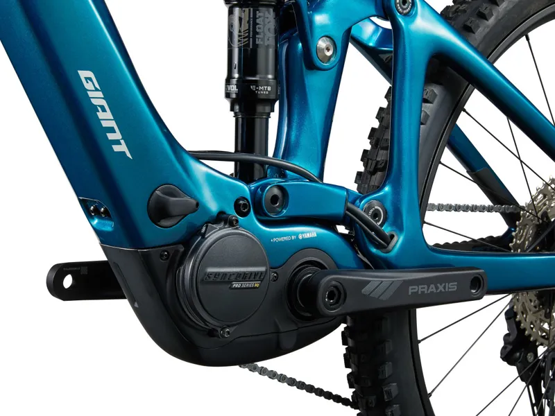 2024 Giant Trance X Advanced E+ Elite 2 E-Mountain Bike In Blue-4