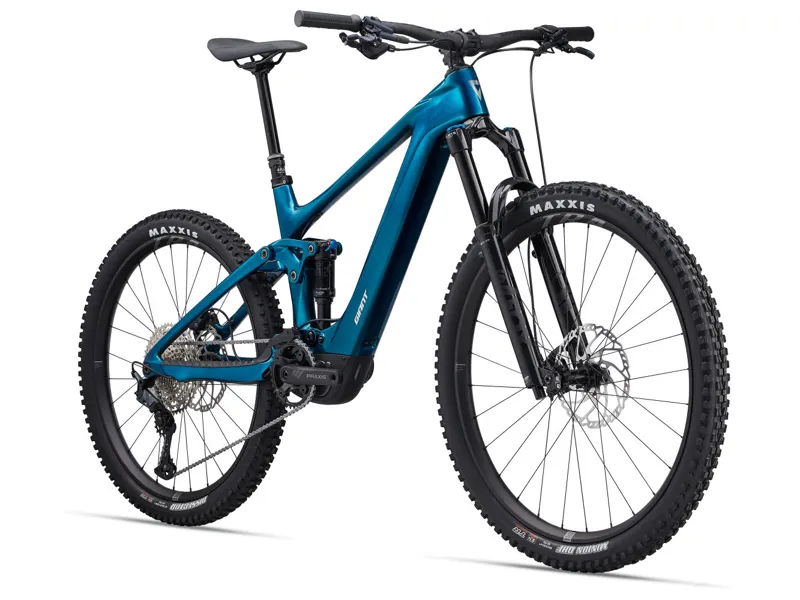2024 Giant Trance X Advanced E+ Elite 2 E-Mountain Bike In Blue-1
