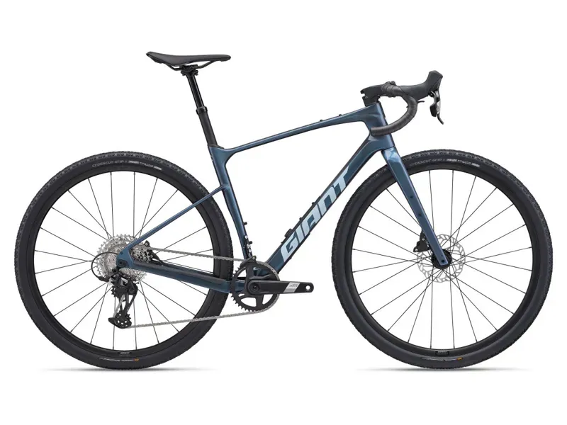 2025 Giant Revolt Advanced 1 Mens Gravel Bike in Blue
