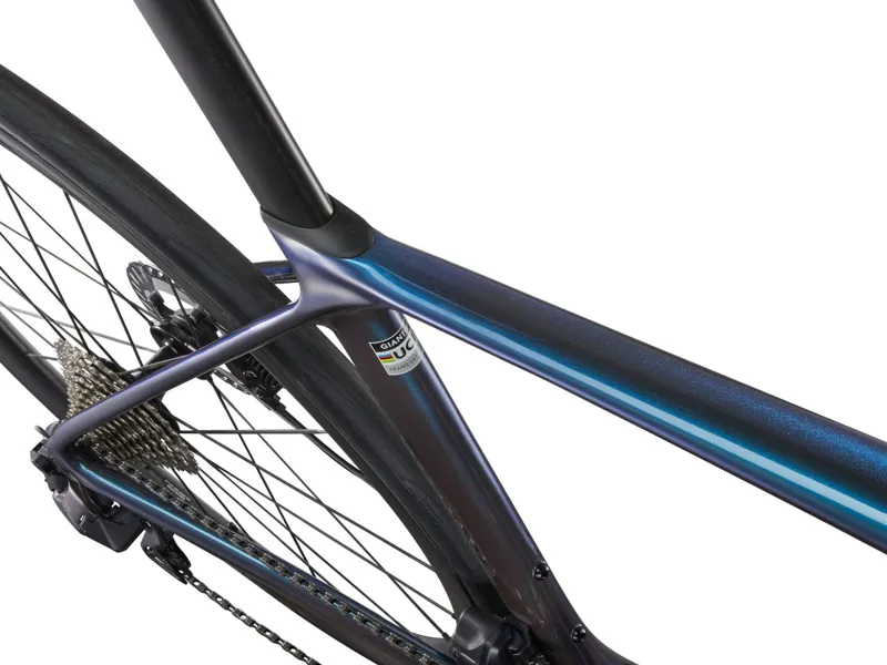 2025 Giant TCR Advanced Pro 0 Di2 Mens Road Bike in Blue Ocean Twilight-7