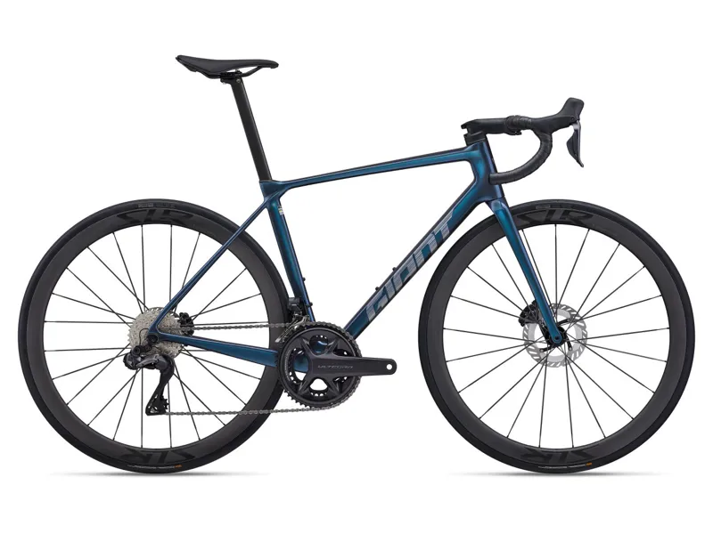 2025 Giant TCR Advanced Pro 0 Di2 Mens Road Bike in Blue Ocean Twilight