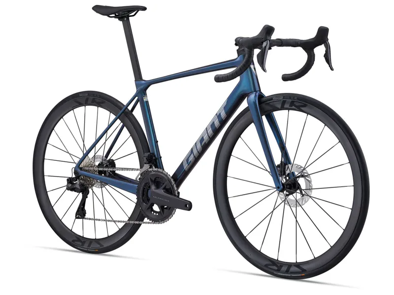 2025 Giant TCR Advanced Pro 0 Di2 Mens Road Bike in Blue Ocean Twilight-1