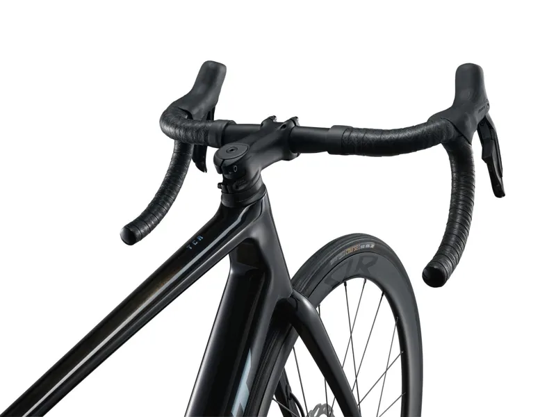2025 Giant TCR Advanced Pro 1 AXS Mens Road Bike in Black Carbon-2