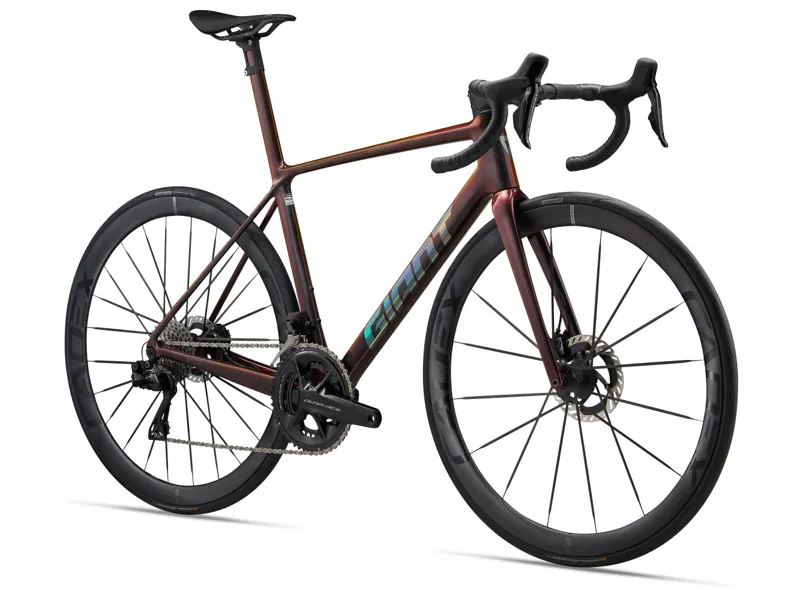 2025 Giant TCR Advanced SL 0 Mens Road Bike Dura Ace in Black/Red-1