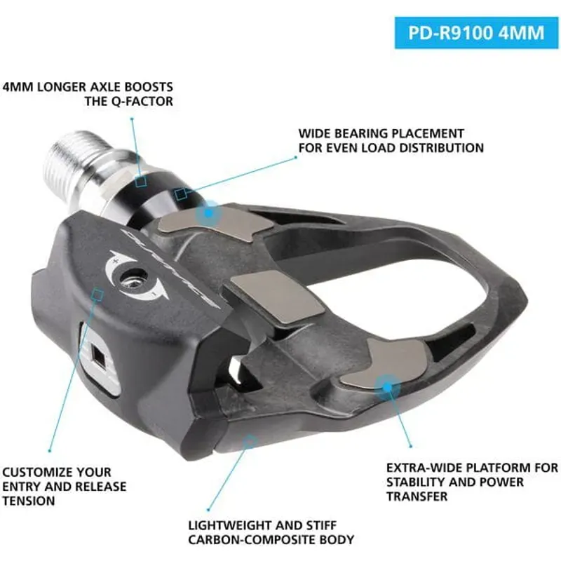 PEDAL Dura-Ace R910 BLK Pai-1