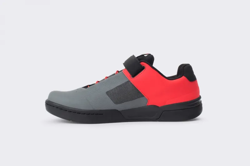 Crankbrothers Stamp Speedlace Grey/Black/Red-3