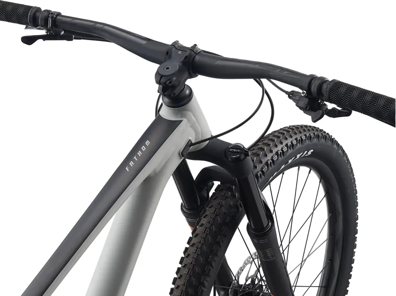 2021 Giant Fathom 2 Crest Fork Hardtail Mountain Bike in Grey-6