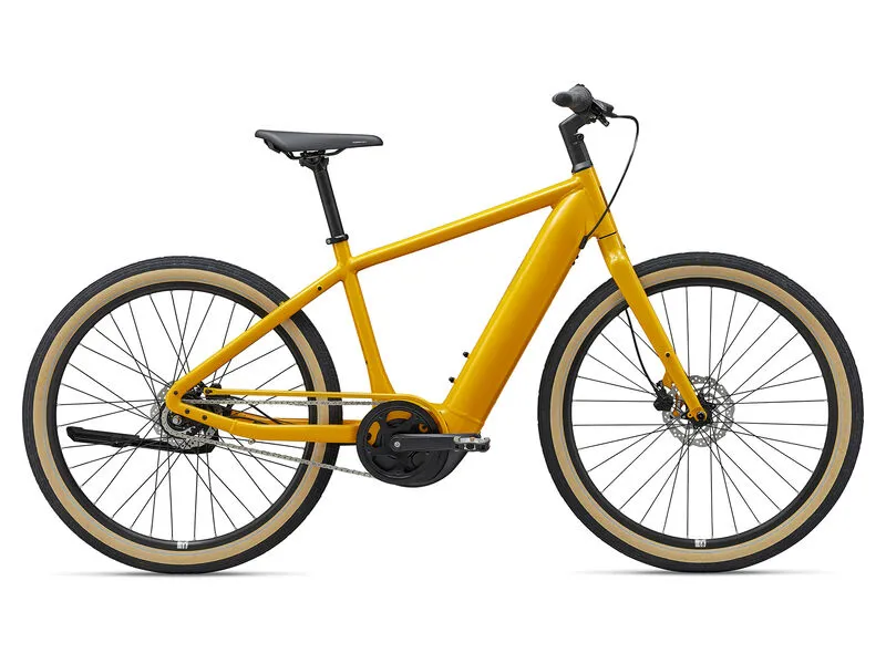 2022 Momentum Transend E+ GTS Electric Bike in Yellow
