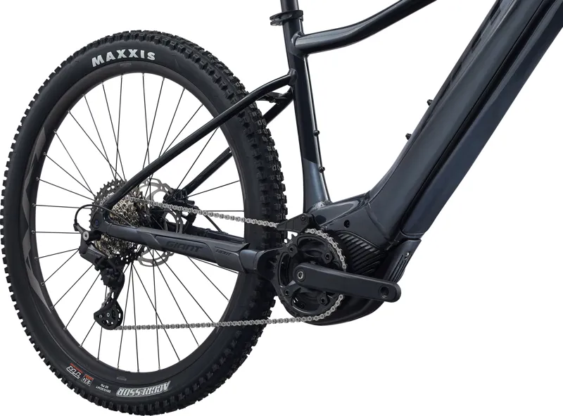 Giant Fathom E 2 Pro eMountain Bike in Gunmetal Black