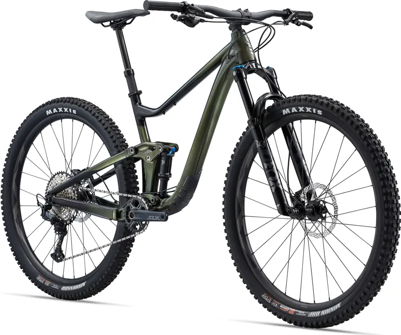 Giant Trance 29 1 Trail Bike in Phantom Green/Black/Chrome-1