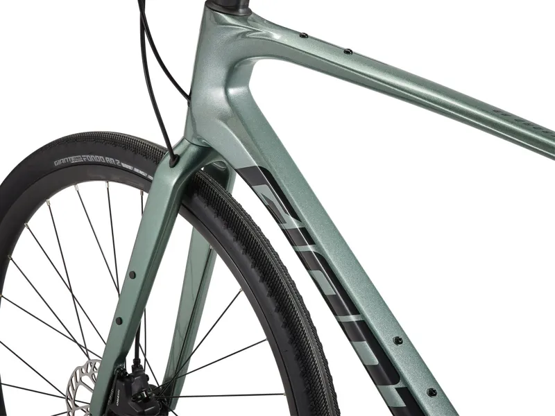 2023 Giant FastRoad AR Advanced 2 Hybrid Bike in Green-3