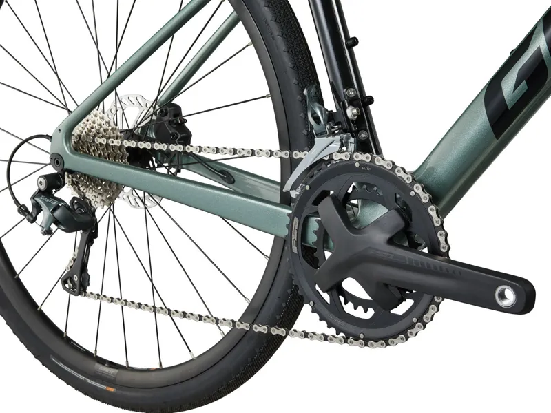2023 Giant FastRoad AR Advanced 2 Hybrid Bike in Green-4