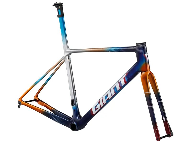 2025 Giant TCR Advanced SL Road Bike Frameset in Blue-1