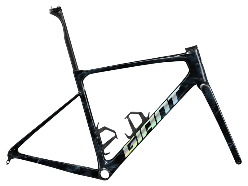 2025 Giant Defy Advanced SL Frameset in Black Arctic Blast