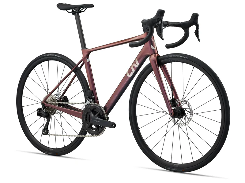 2025 Liv Langma Advanced 1 Womens Road Bike in Pink-1