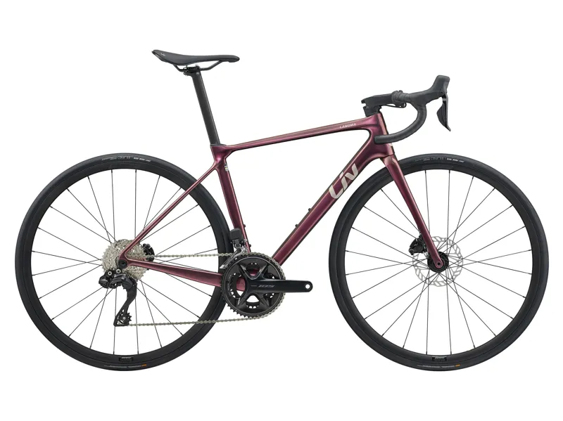 Pink womens road bike best sale
