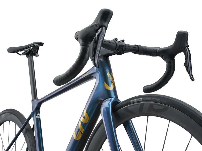 2025 Liv Langma Advanced Pro 0 Ladies Road Bike in Blue Twilight-2